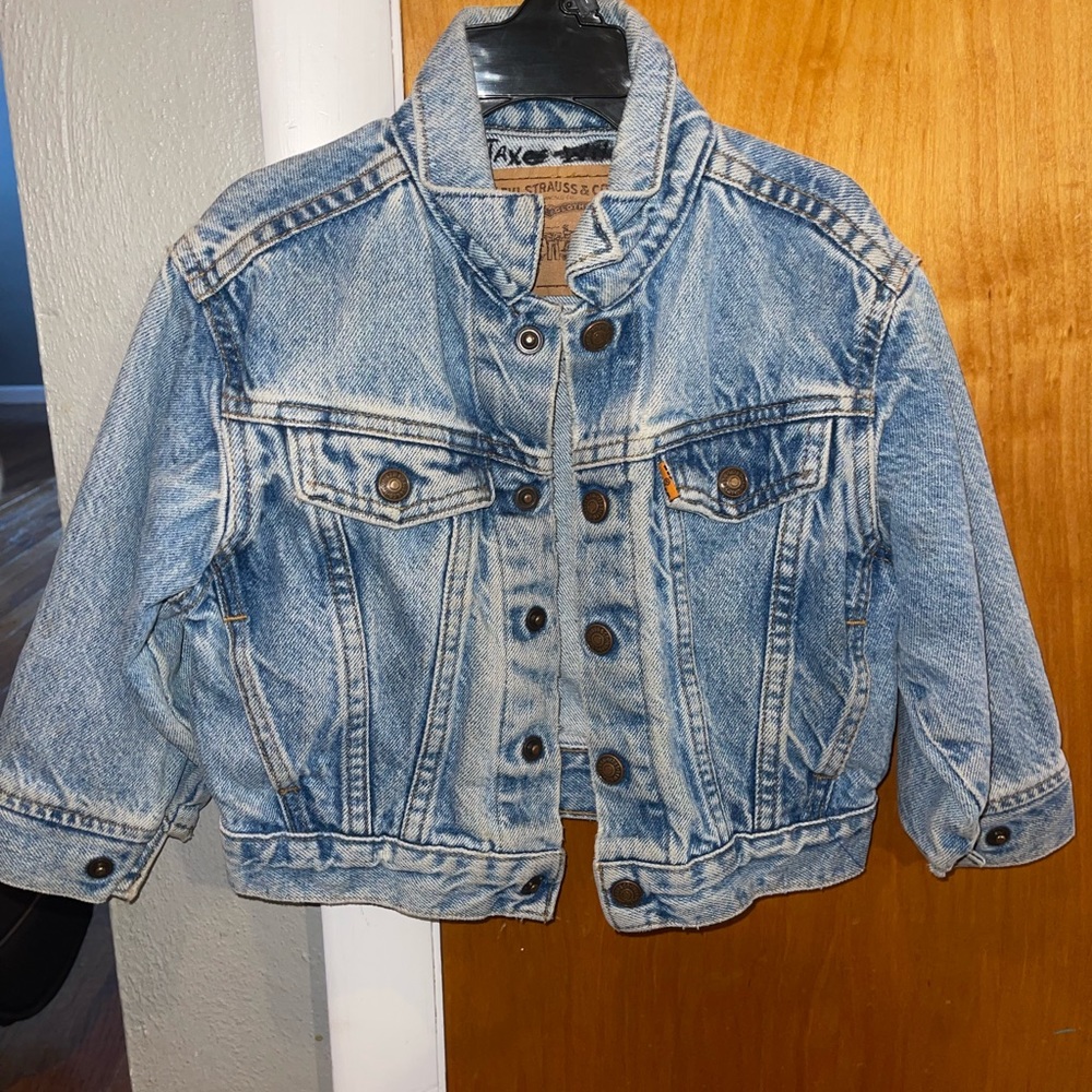 Kids vintage Levi jacket 3T